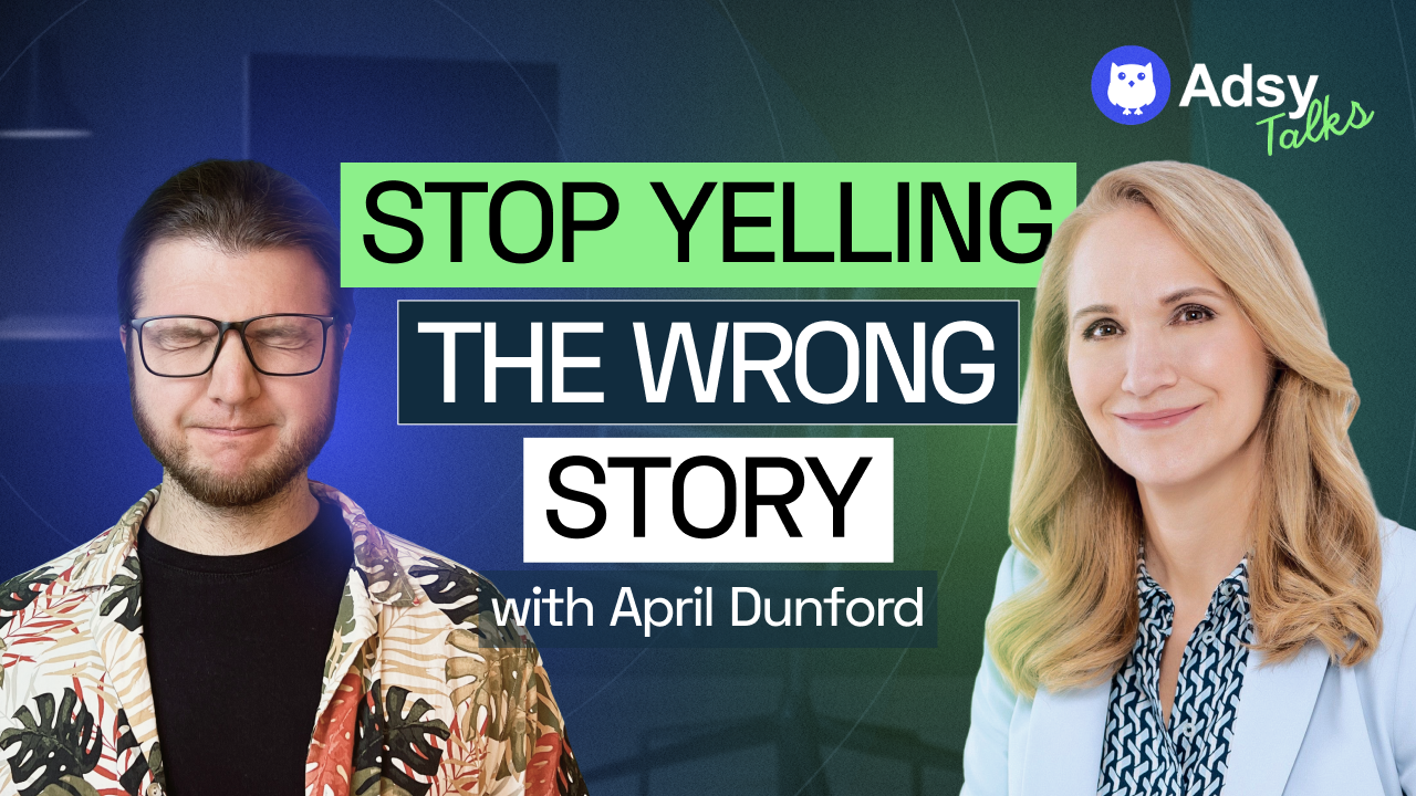  Your Marketing Isn’t Broken. Your Positioning Is. with April Dunford cover