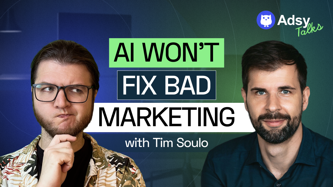 AI Can’t Turn a Bad Marketer Into a Good One with Tim Soulo cover